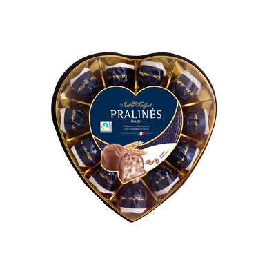 Afbeelding product 1 - Praline melkchocolade melkroom & granen 165g