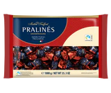 Afbeelding product - Pralinees pure chocolade met kersen en likeur 4% vol. 1kg