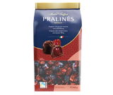 Afbeelding product - Pralinees pure chocolade met kersen en likeur 4% vol. 240g