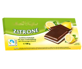 Afbeelding product - Pure chocolade met citroen creme 100g