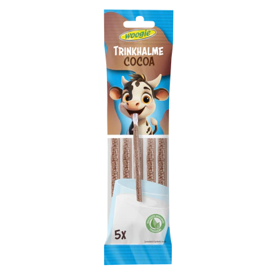 Afbeelding product 1 - Rietjes cacao 30g (5x6g)