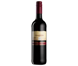 Afbeelding product 1 - Rode wijn Dornfelder halfdroge 11% vol. 0,75l