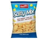 Afbeelding product - Salty mix aardappelsnack gezouten 100g