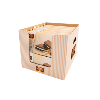 Afbeelding product 2 - Sandwich koekjes cacao met cremevulling 185g