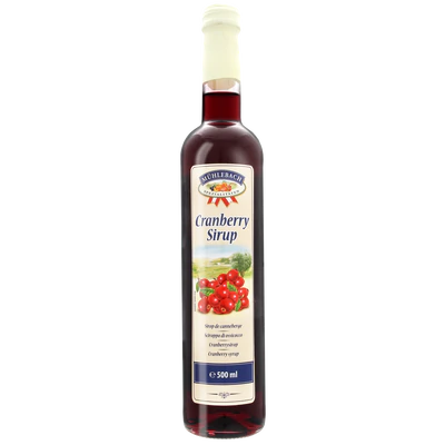 Afbeelding product 1 - Siroop cranberry 0,5l