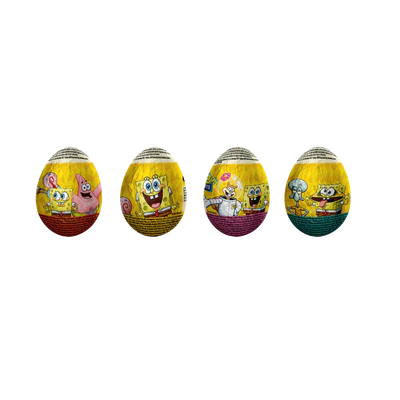 Afbeelding product 2 - Spongebob verrassingsei 48x20g toonbank display