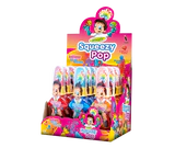 Afbeelding product 1 - Squeezy Pop - Lollies 80g toonbankdisplay