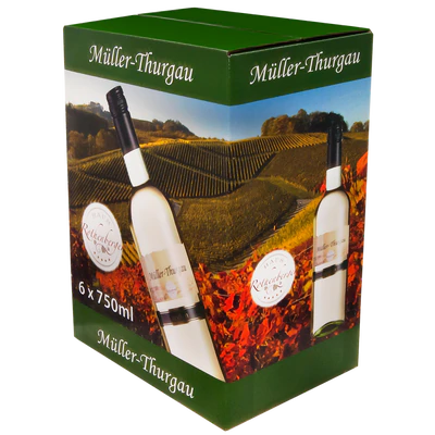 Afbeelding product 2 - Witte wijn Müller-Thurgau droog 11,5% vol. 0,75l