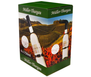 Afbeelding product 2 - Witte wijn Müller-Thurgau droog 11,5% vol. 0,75l