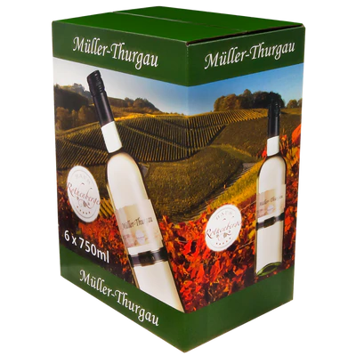 Afbeelding product 2 - Witte wijn M&uuml;ller-Thurgau wijn uit Duitsland 11% vol. 0,75l