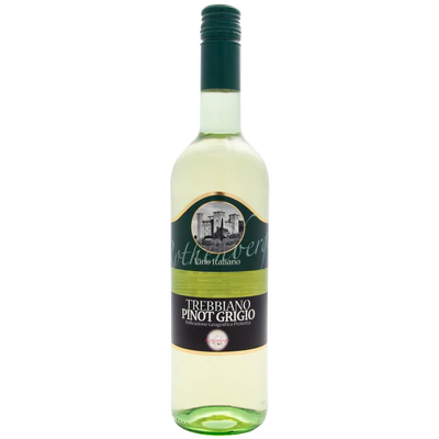 Afbeelding product 1 - Witte wijn Pinot Grigio Trebbiano IGP Veneta droog 11,5% vol. 0,75l