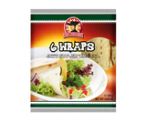 Afbeelding product 1 - Wraps tarwemeel tortillas 370g (6x25cm)