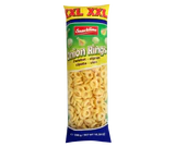Afbeelding product - XXL Uienringen &ndash; gezouten ma&iuml;ssnack 300g