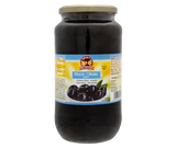 Afbeelding product - Zwarte olijven – ontpit 920g