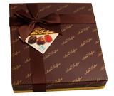 Image du produit - Assortiment de pralines belges &ndash; bo&icirc;te fonc&eacute;e 200g