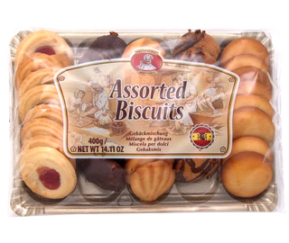 Image du produit - Assortiments de biscuits 400g