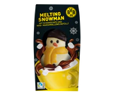 Image du produit - BVB Bonhomme de neige fondant en chocolat 75g
