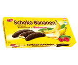 Image du produit 1 - Bananes en chocolat go&ucirc;t framboise 300g