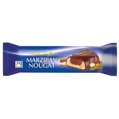 Image du produit 1 - Barre nougat-massepin au chocolat au lait 75g