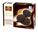 Image du produit - Biscuit black & chocolate 176g