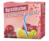 Image du produit - Boisson rafraîchissante Durstlöscher griotte-citron 500ml