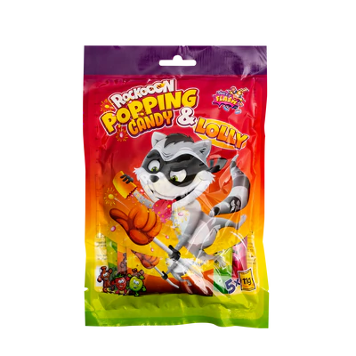 Image du produit 1 - Bonbons à éclater & lolly's 5x11g