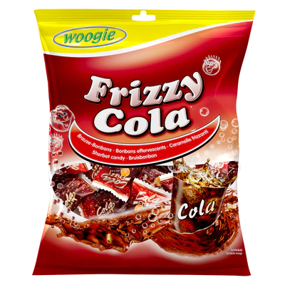 Image du produit 1 - Bonbons effervescents frizzy cola 170g