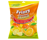 Image du produit 1 - Bonbons effervescents frizzy orange et citron 170g