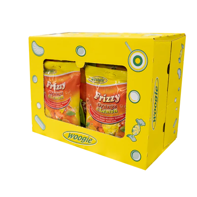 Image du produit 2 - Bonbons effervescents frizzy orange et citron 170g