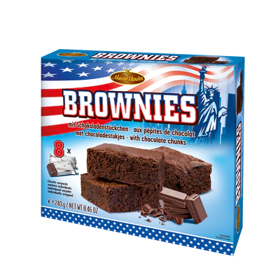 Image du produit 1 - Brownies 240g (8x30g)