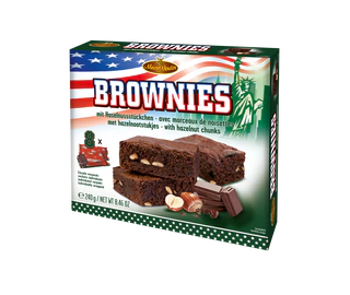 Image du produit - Brownies noisette (8x30g) 240g