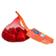 Image du produit - C&oelig;urs en chocolat au lait fourr&eacute;s &agrave; la cr&egrave;me de lait 84g