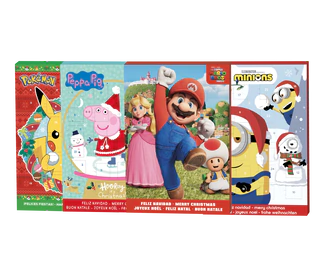 Image du produit - Calendrier de l´avent licences différentes carton panaché version 3 65g