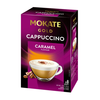Image du produit 1 - Cappuccino Gold Caramel - poudre déshydratée 100g