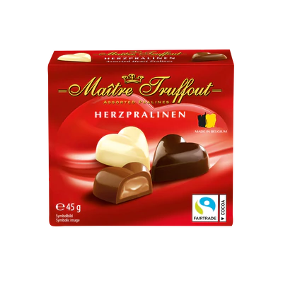 Roger de Lille - Mini moelleux coeur coulant chocolat belge 96 x 20g