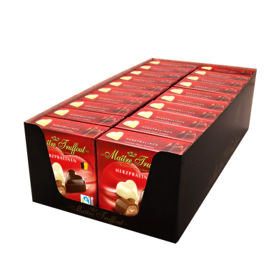 Image du produit 2 - Coeurs de mini pralines belges 45g