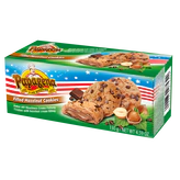Image du produit - Cookies  chocolat fourrés à la crème à la noisette boîte 130g