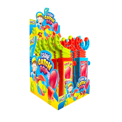 Image du produit 1 - Crane Catch Pop Sucette 12x17g pr&eacute;sentoir de comptoir