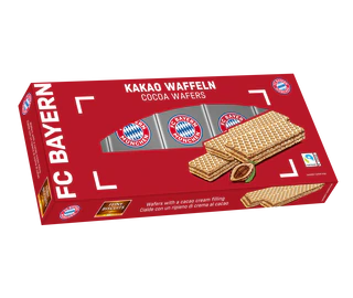 Image du produit 1 - FC Bayern Munich Gaufrettes à la crème au chocolat 225g (5x45g)