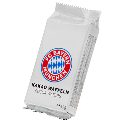 Image du produit 2 - FC Bayern Munich Gaufrettes à la crème au chocolat 225g (5x45g)