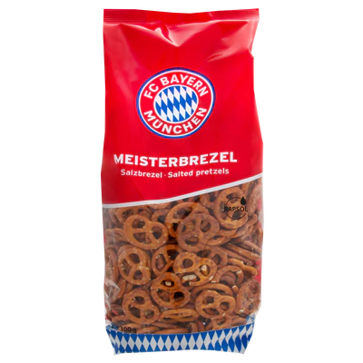 Image du produit 1 - FC Bayern Munich Mini brezel - biscuits salés de type bretzel 300g