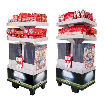 Image du produit 1 - FCB nourriture pour fans présentoir 143 pièces