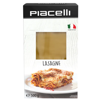 Image du produit 1 - Feuilles de lasagnes 500g