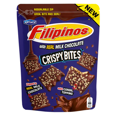 Image du produit 1 - Filipinos Crispy Bites Milk Chocolate 100g
