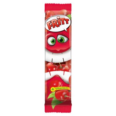 Image du produit 1 - Gomme &agrave; m&acirc;cher cerise 70g