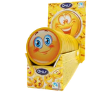 Image du produit 1 - Grande pièce Emoji au chocolat au lait 2x36x21,5g présentoir de comptoir