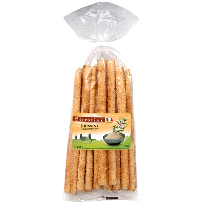 Image du produit 1 - Gressins barres de pain au sésame 250g