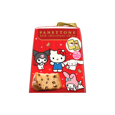 Image du produit 1 - Hello Kitty & Friends - Panettone aux p&eacute;pites de chocolat 100g