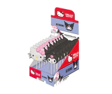 Image du produit - Hello Kitty & Kuromi sucette guimauve 18x30g présentoir de comptoir