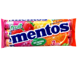 Image du produit - Mentos Fruit bonbons à mâcher 3x38g